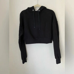 GOOD AMERICAN Cropped Hoodie Women’s 2 Medium